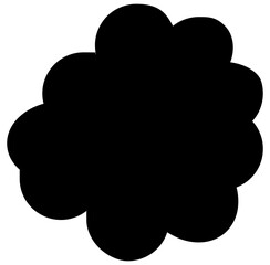 Cloud icon .Weather symbols 