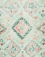 Fototapeta premium Soft Pastel Diamond Patterned Textile Background.