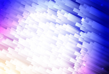 Light Pink, Blue vector texture with colored lines.