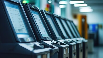 Fototapeta premium Voting Systems: Secure, transparent, and tamper-proof voting.