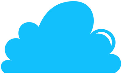 Cloud icon .Weather symbols 