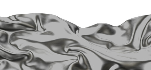 Chic Simplicity: Brushed Metal Plate Background Enhances Minimalist Designs