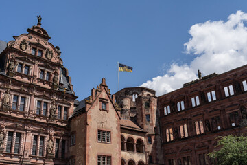 Heidelberg Castle is a ruin in Germany and landmark of Heidelberg.