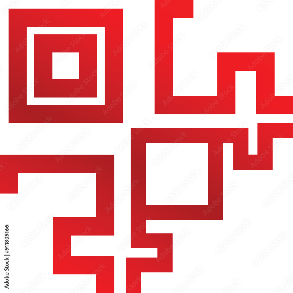 Poster modern abstract geometric pattern with a gradient effect, perfect for adding a touch of visual inter