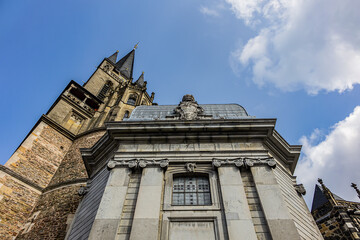 Aachen Cathedral (Aachener Dom) - Roman Catholic church in Aachen, Germany. Aachen Cathedral is one...