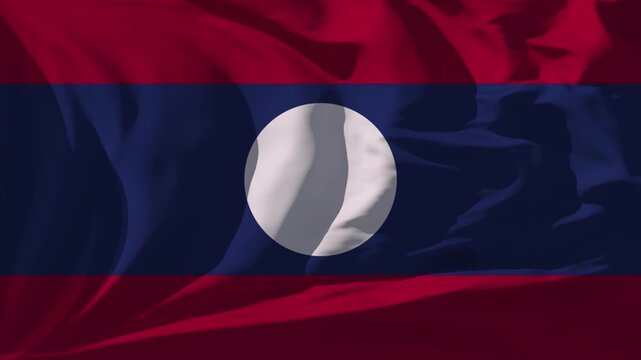 Laos Flag Loop