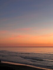 Fototapeta premium sunset over the sea