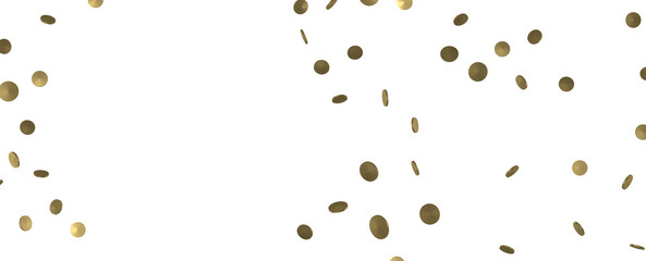 Glittering golden confetti png. Glittering golden