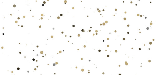 Enchanting Delight: Spectacular 3D Illustration Showcasing Enchanting gold Confetti