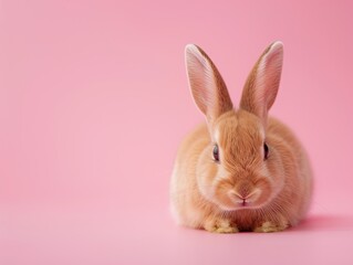 Obraz premium rabbit isolated on cute background