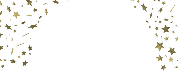 Obraz premium Starlit Christmas Shower: Mesmeric 3D Illustration Depicting Descending Holiday Star Particles