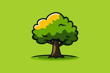 Cartoon Tree Illustration