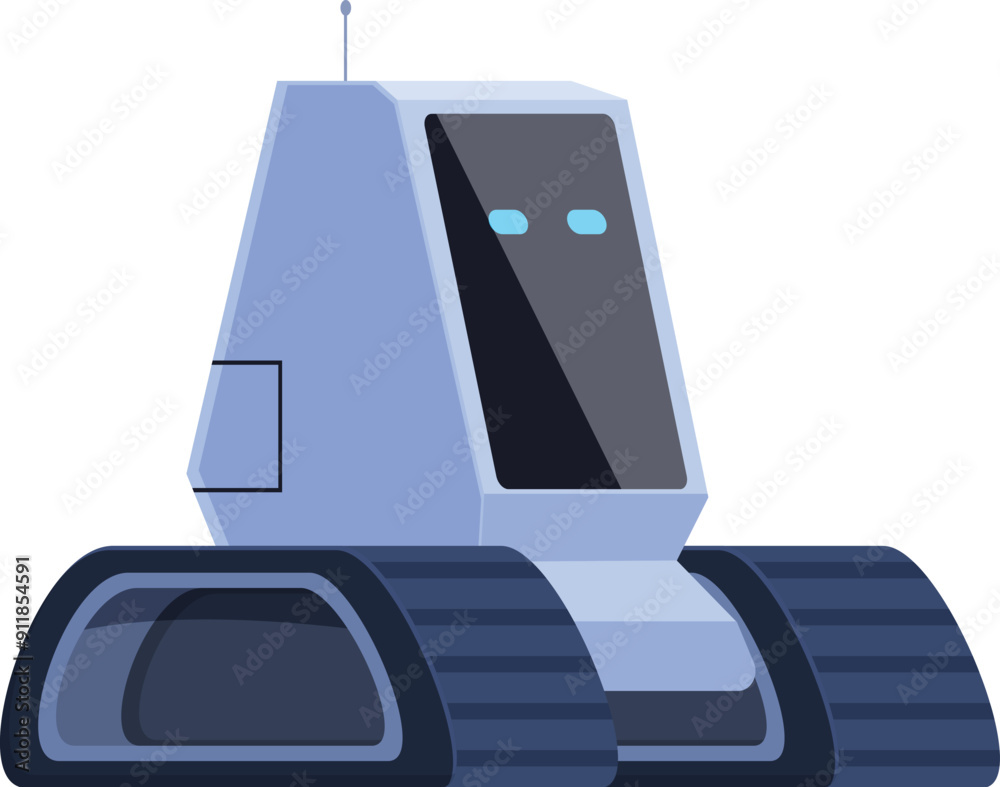 Poster autonomous robot exploring using artificial intelligence
