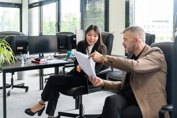 Business Discussion In Open Office