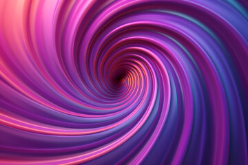 Fototapeta premium Colorful abstract swirl design with vibrant gradients creating a mesmerizing, hypnotic effect. Perfect for backgrounds and visuals.