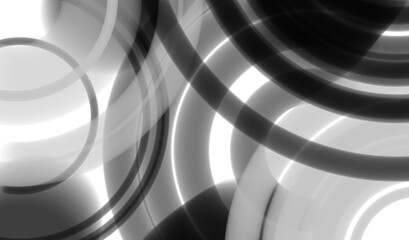 black and white wave point background