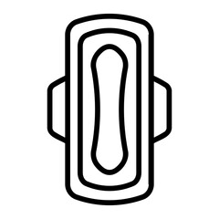 sanitary pad Line Icon