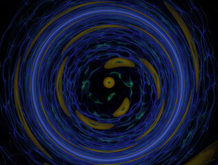 Imaginatory fractal abstract background Image