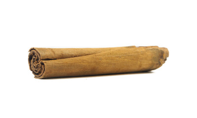 cinnamon stick isolated on white background