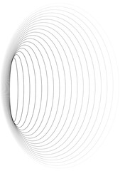 Obraz premium Circles line dynamic pattern. Technology design