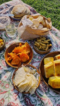Picnic on the grass