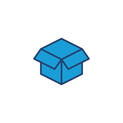 Box icon vector. box vector icon, package, parcel