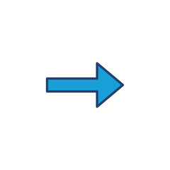 Arrow icon vector. Arrow symbol. Arrow sign for your web design.
