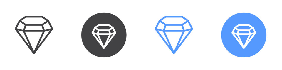 values icon Vector logo set flat