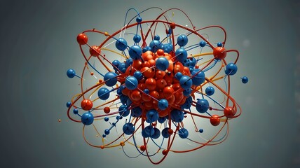 Describe the structure of an atom.

