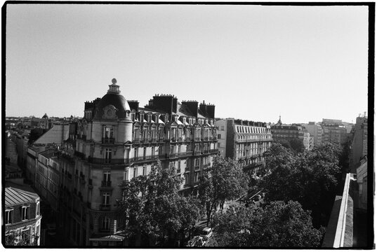 Parisian Buildings From Above