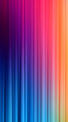 Digital technology rainbow color gradient curve abstract poster background
