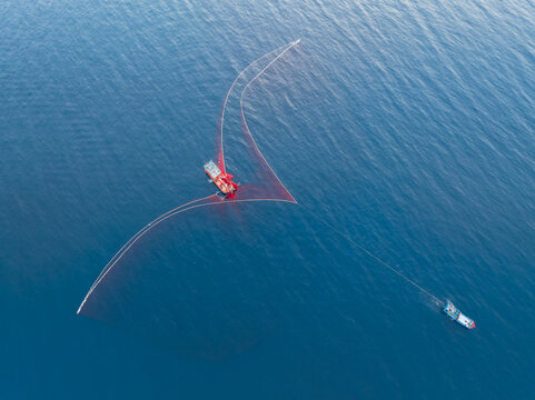 Big fishing net