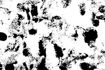 Obraz premium Grunge texture black and white for background. Texture of chips, cracks, scratches, scuffs, dust, dirt. Dark monochrome surface. Old vintage vector pattern.
