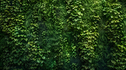 green wall