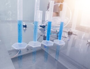Laboratory and calibration of vaccine fluid measurements on the animal immune system.