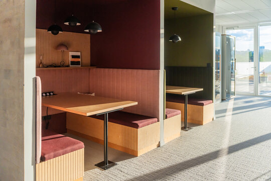 Fototapeta Office Booths In Modern Design  