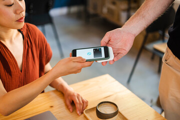 Using A Smartphone To Pay In A Payment Terminal