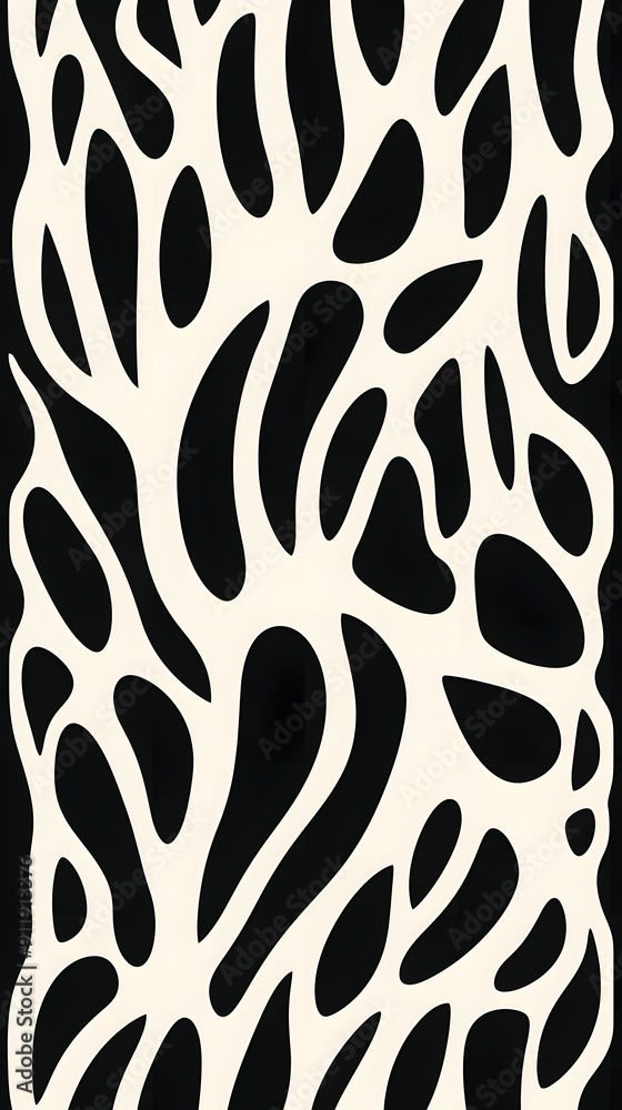 Sticker digital technology modern abstract pattern poster background