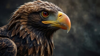 Fototapeta premium close up of a eagle