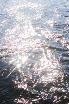 Sparkling Water on a Sunny Day