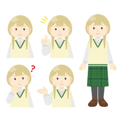 女性のイラスト