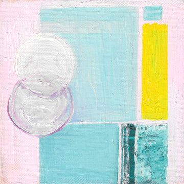 Abstract Geometric Painting