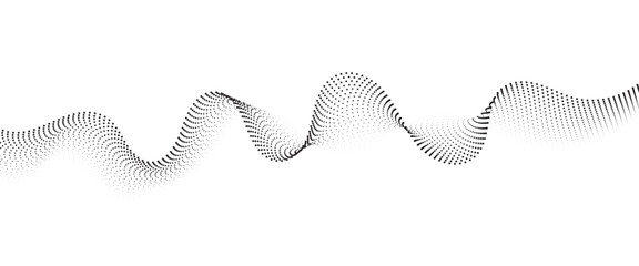 	
Flowing Dot Wave halftone gradient pattern on transparent background