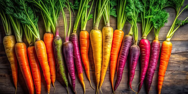 Artistic arrangement of vibrant carrots in a creative design, carrots, composition, artistic, creativity, design, food