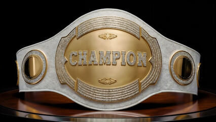Luxury Gold Champion Belt, Boxing Belt, MMA Belt