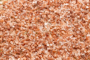 Pakistan red rock salt - Himalayan pink salt crystals.