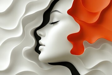 Minimalistic Face Art
