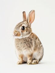 Obraz premium rabbit isolated on white background