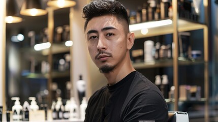 "Gabo Barber Shop: A Contemporary Haven for Classic Grooming and Barber Art on Display."