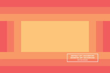 Rectangular and Rectangle Shapes Orange and Yellow Colors Modern Abstract Background Geometric Background